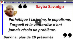 EMISSION DIGITALE ACTU du 07 Mars 2021