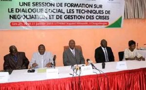 Burkina Faso : Christophe Dabiré ;  «Les gens ne savent pas ce que c’est (que le dialogue social). Ils vivent sur des préjugés et ce sont les préjugés qui gangrènent et qui bloquent la situation».